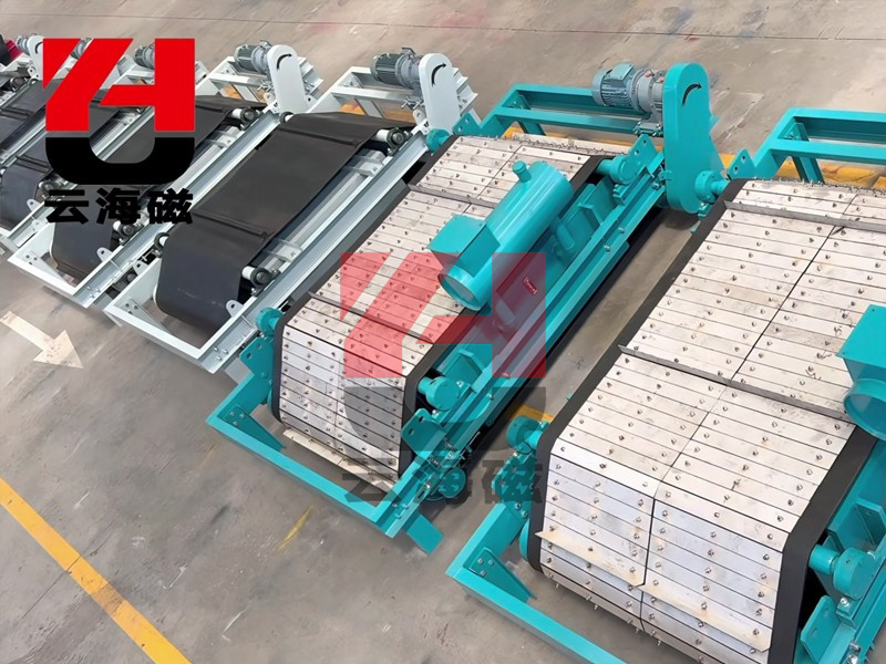 RCKF oil cooled armored electromagnetic self dumping iron remover